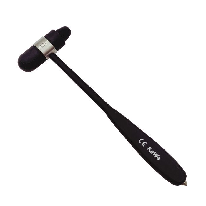 Неврологический молоточек Colorflex большой 110г, черный, KaWe